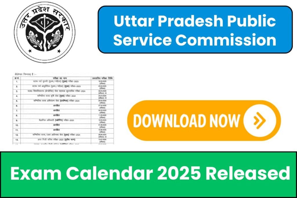 Uppsc Calendar 2025 Pdf 